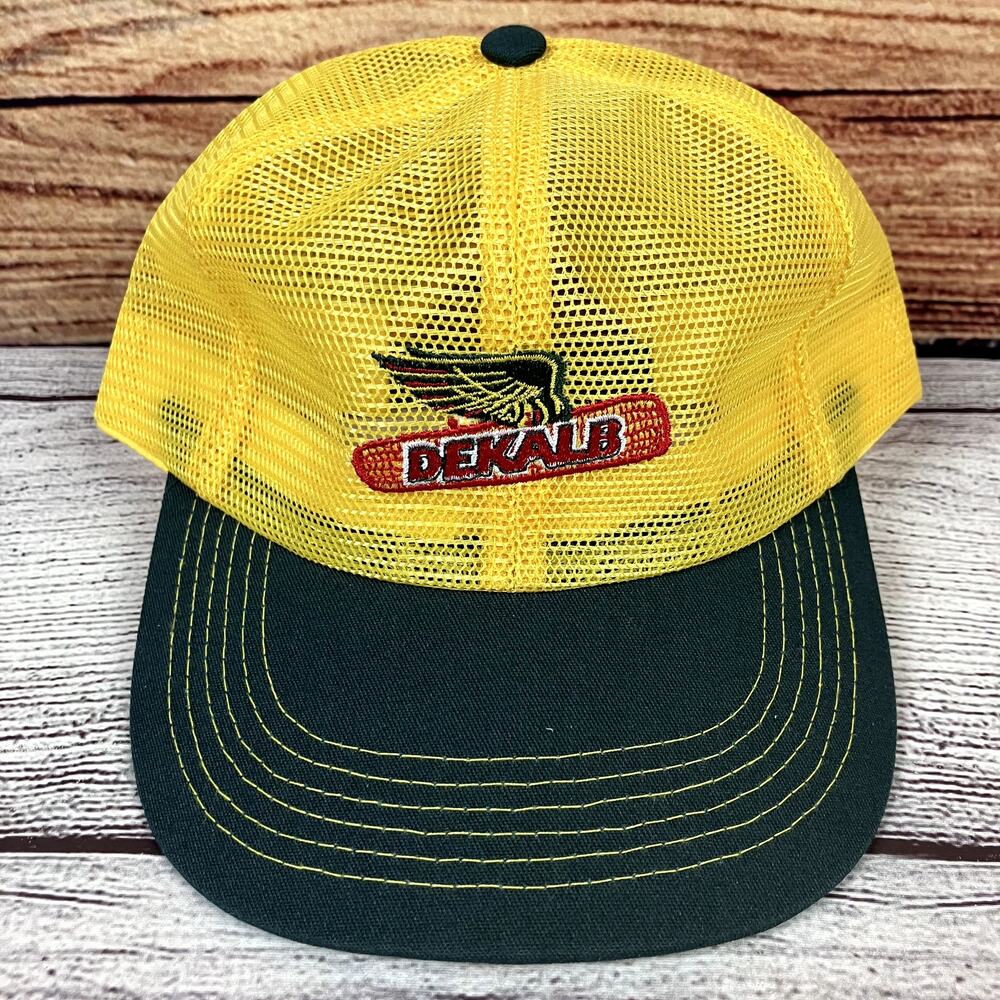 Vintage 1980s K-Products Dekalb Mesh Snapback Hat